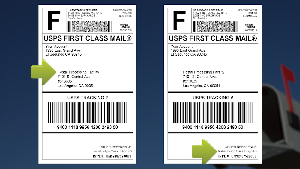 31 Usps First Class Package Label