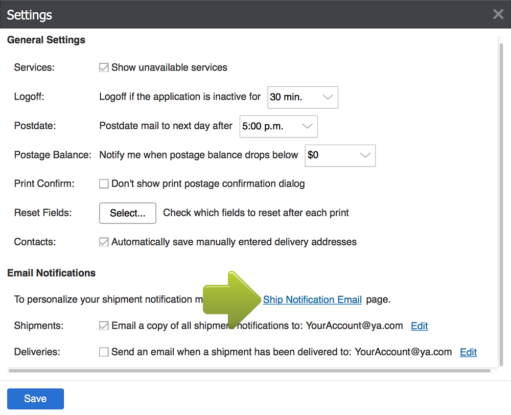 How to Send and Customize a Ship Notification Email