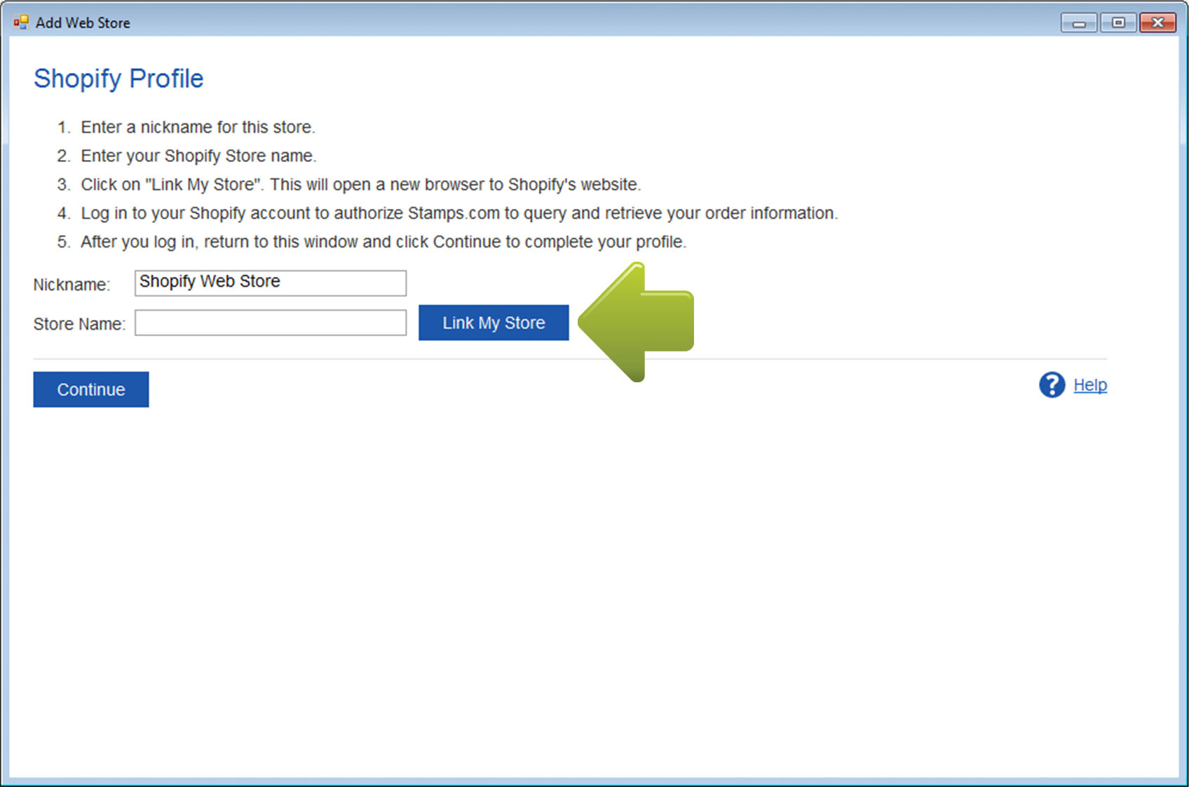 How to Connect to Shopify
