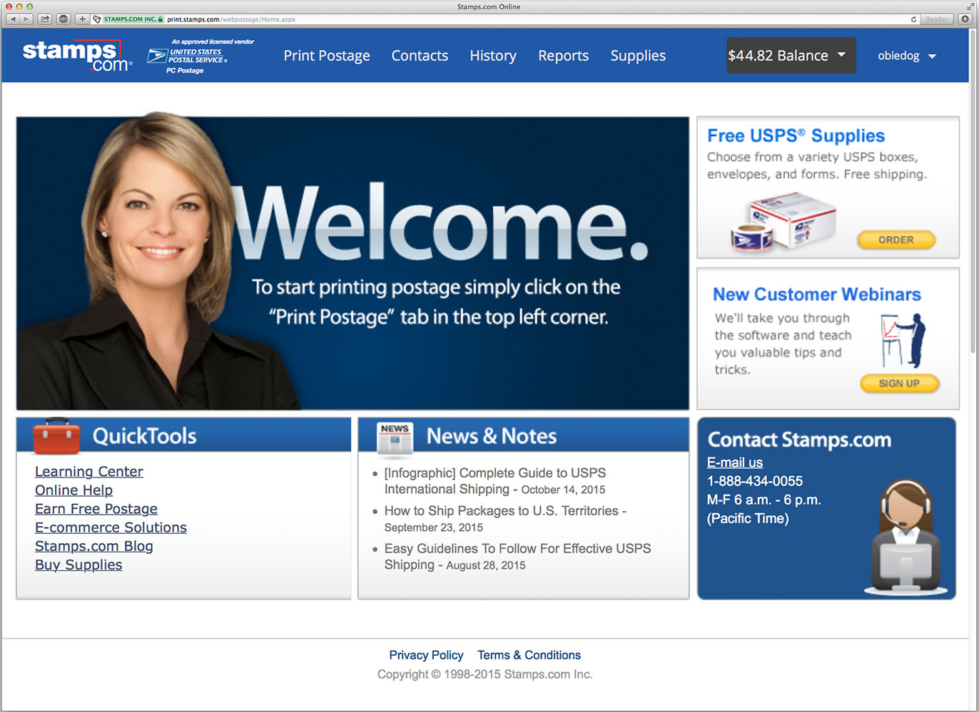 Logging In to Online