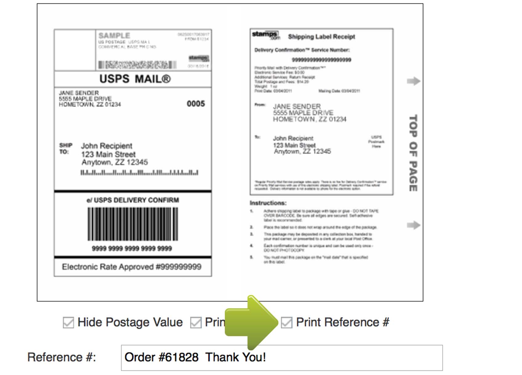 It is a photo of Versatile Print Shipping Label Free This is an image of Versatile Print Shipping Label Free