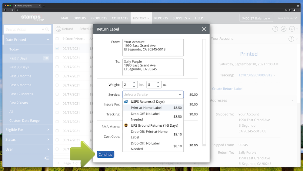 How to Send a Return Shipping Label