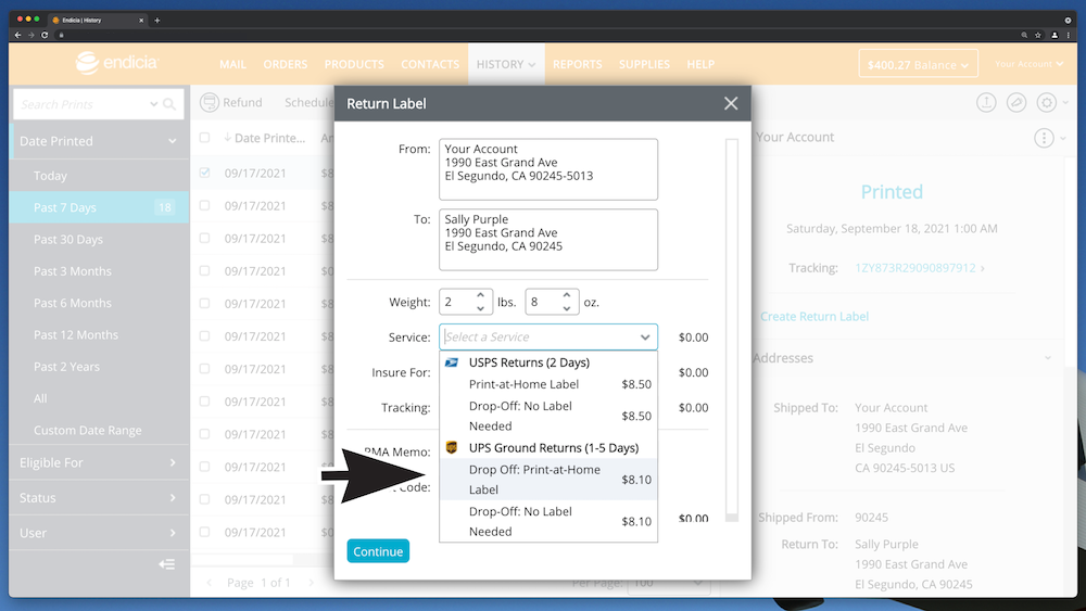 How to Send a Return Shipping Label